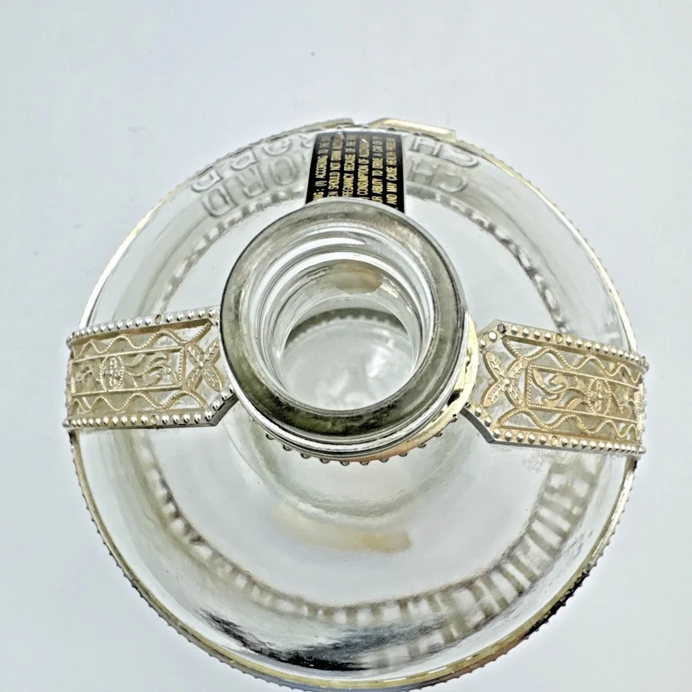 Vintage Empty Royale‎ Deluxe Chambord Liqueur Decanter Bottle Crown